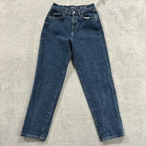 DL 1961 Vintage Sydney Girlfriend Tapered Jeans 26‎  Blue Ankle EUC Womens